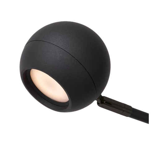 Lucide COMET - Lámpara de escritorio Recargable - Batería/acumulador - LED 3 StepDim - 1x3W 2700K - Negro - detalle 1